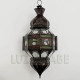 Lámpara árabe octagonal de cristal