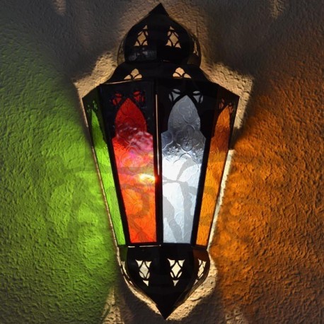 Applique andalouse de cristal et de fer ajouré