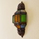 Árabian sconce of crystal and openwork iron