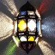 Aplique andalusí de cristal y forja calada