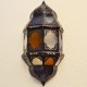 Aplique andalusí de cristal y forja calada