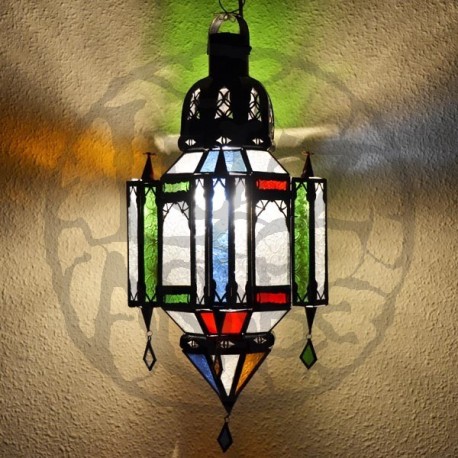 Andalusian lamp with trims