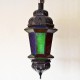 Lampe octogonale andalou avec deux dômes