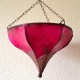 Plafón tulipán de piel pintado