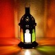 Farol para velas de cristal