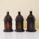Pack 4 Lanterne petit à bougie en verre
