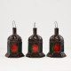 Pack 3 Lanterne petit à bougie en verre