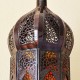 Gran lampara andalusí octagonal con dos cúpulas
