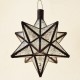 Star lamp of translucent glass