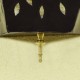 Large lily shape wall sconce of openwork iron
