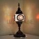 Lampe de table turque dans mosaïque en violette