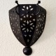 Aplique de hierro calado estilo medieval con asas