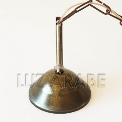 Colgante eléctrico de bronze