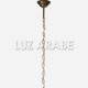 Bronze electric pendant
